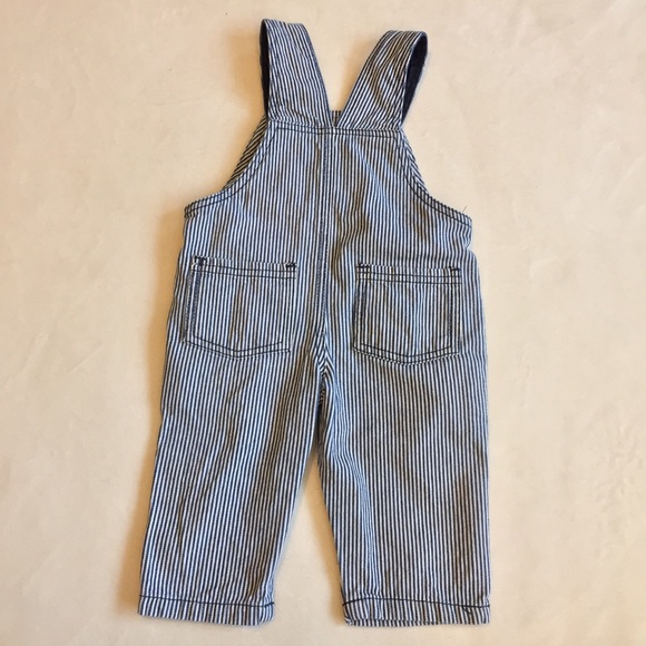 U.S. Polo Assn pinstriped Overalls - Picture 9 of 10